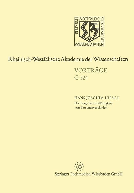 Produktbild: Die Frage der Straff&auml;higkeit von Personenverb&auml;nden