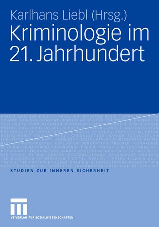 Produktbild: Kriminologie im 21. Jahrhundert