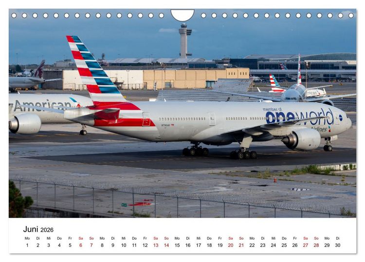 Produktbild: Flieger von Boeing (Wandkalender 2026 DIN A4 quer), CALVENDO Monatskalender