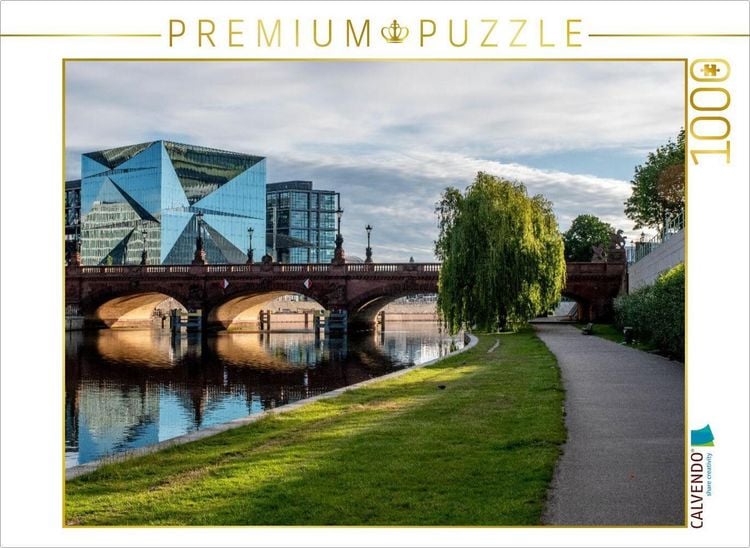 Produktbild: CALVENDO Puzzle Ein Motiv aus dem Kalender Faszination Berlin - Stadtansichten zwischen Himmel und Spree | 1000 Teile Lege-Gr&ouml;&szlig;e 64x48cm Foto-Puzzle f&uuml;r gl&uuml;ckliche Stunden