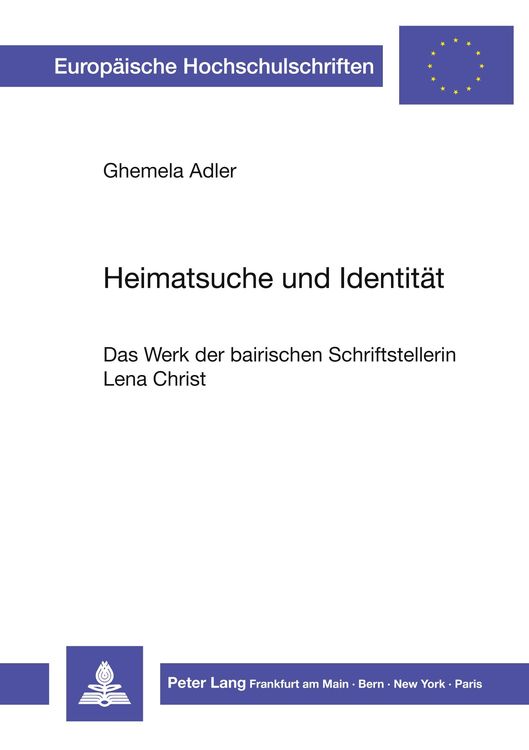 Produktbild: Heimatsuche und Identit&auml;t
