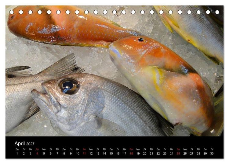 Produktbild: Taiwan kulinarisch erleben (Tischkalender 2027 DIN A5 quer), CALVENDO Monatskalender
