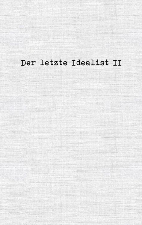 Produktbild: Der letzte Idealist II