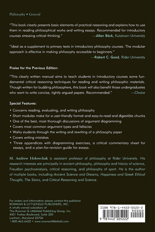 Produktbild: Critical Reasoning and Philosophy