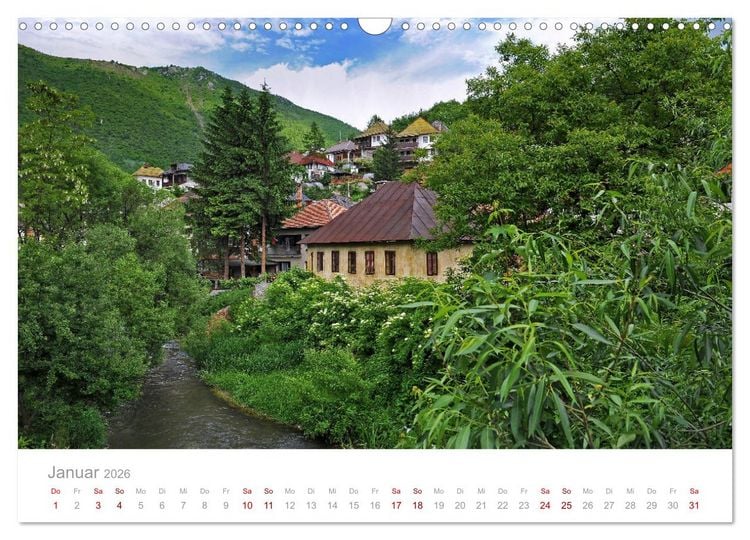Produktbild: Kreuz und quer durch Bosnien-Herzegowina (Wandkalender 2026 DIN A3 quer), CALVENDO Monatskalender