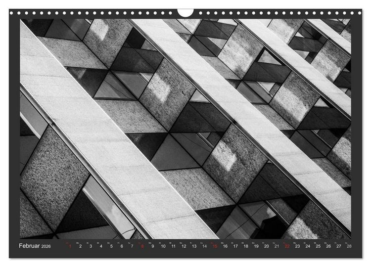 Produktbild: Architektur - Fassaden im Detail 2026 (Wandkalender 2026 DIN A3 quer), CALVENDO Monatskalender