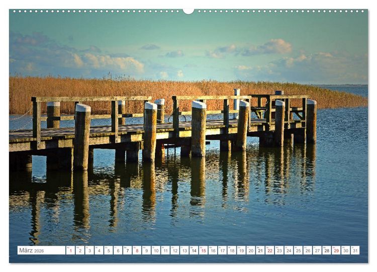 Produktbild: Faszination Fischland-Dar&szlig;-Zingst (Wandkalender 2026 DIN A2 quer), CALVENDO Monatskalender