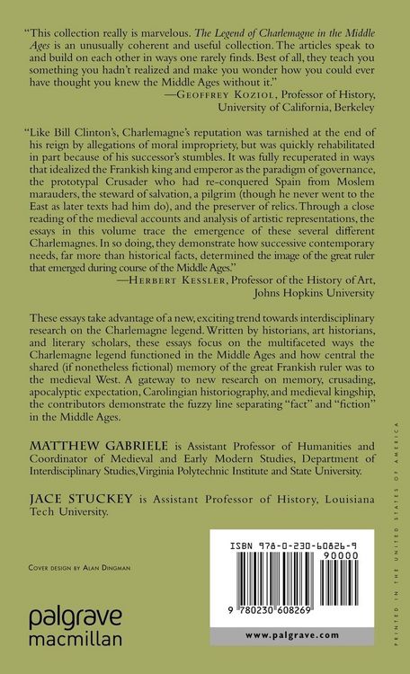 Produktbild: The Legend of Charlemagne in the Middle Ages
