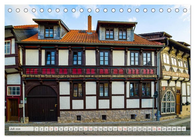 Produktbild: Osterwieck Impressionen (Tischkalender 2026 DIN A5 quer), CALVENDO Monatskalender