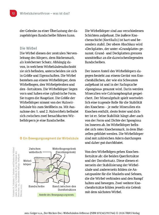 Produktbild: Der R&uuml;cken-Doc: Wirbels&auml;ulen-Arthrose