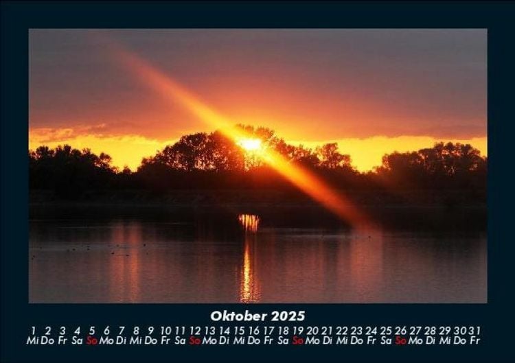 Produktbild: Die Seen der Erde 2025 Fotokalender DIN A5