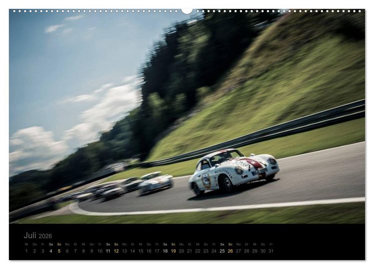 Produktbild: Porsche 356 - Racing (Wandkalender 2026 DIN A2 quer), CALVENDO Monatskalender