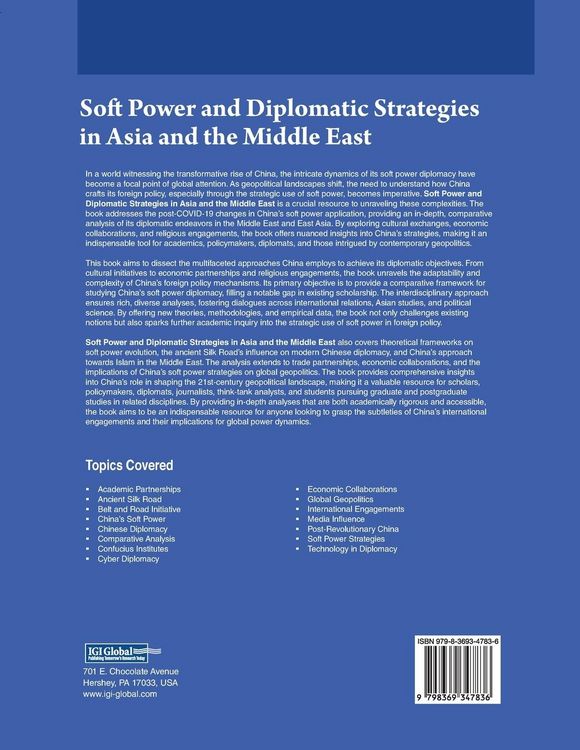 Produktbild: Soft Power and Diplomatic Strategies in Asia and the Middle East