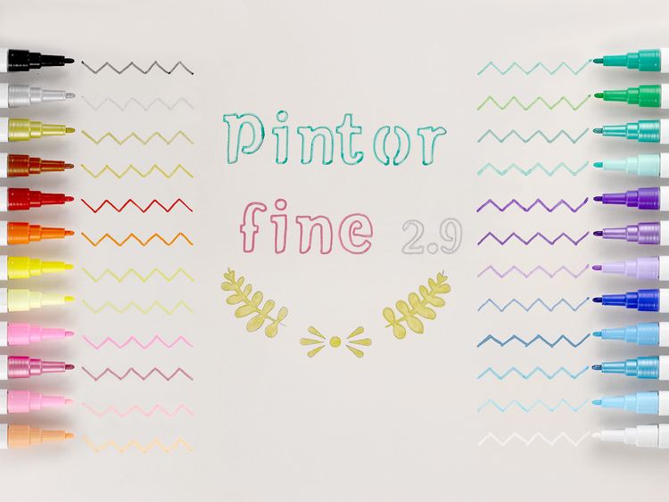 Produktbild: PILOT Kreativmarker PINTOR 3er DIY-Set + Jute Beutel