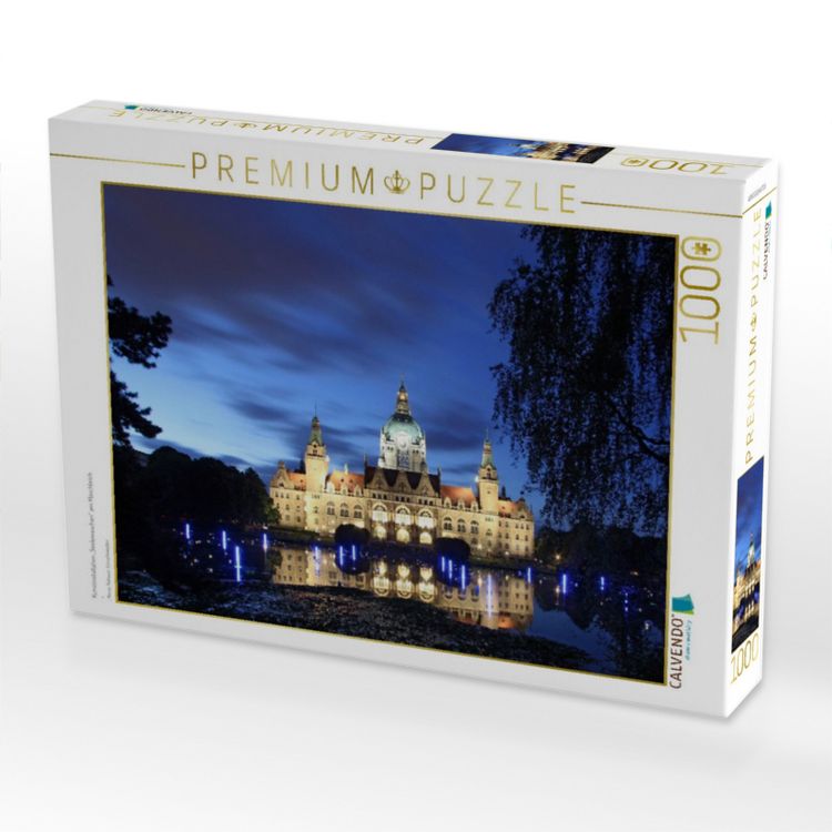 Produktbild: CALVENDO Puzzle Kunstinstallation "Seelewaschen" am Maschteich | 1000 Teile Lege-Gr&ouml;&szlig;e 64x48cm Foto-Puzzle f&uuml;r gl&uuml;ckliche Stunden