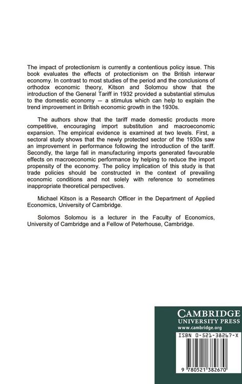 Produktbild: Protectionism and Economic Revival