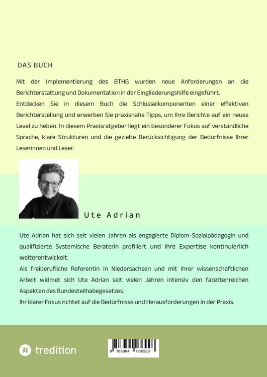 Produktbild: Erfolgreich berichten in der Eingliederungshilfe
