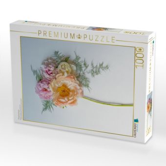 Produktbild: CALVENDO Puzzle Pfingstrosentraum | 1000 Teile Lege-Gr&ouml;&szlig;e 64x48cm Foto-Puzzle f&uuml;r gl&uuml;ckliche Stunden