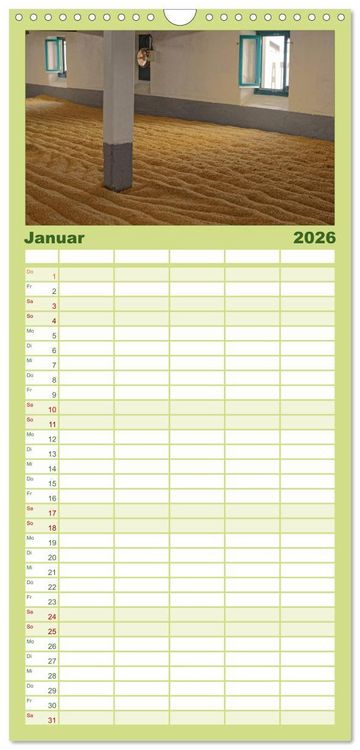Produktbild: Familienplaner 2026 - Islay und das "Wasser des Lebens" mit 5 Spalten (Wandkalender, 21 x 45 cm) CALVENDO