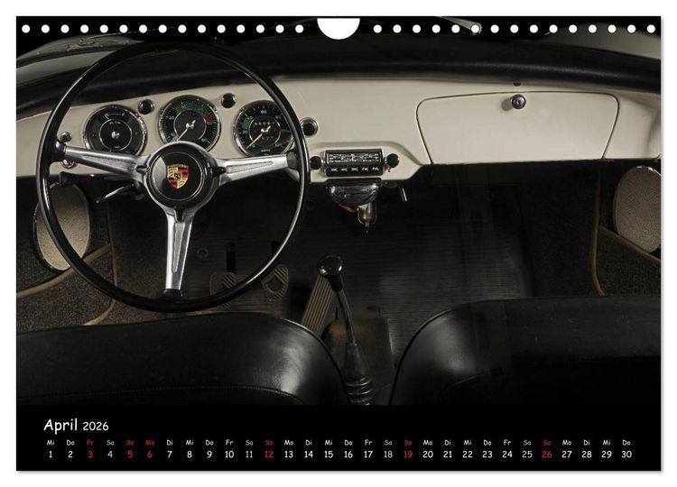 Produktbild: Classic 356 (Wandkalender 2026 DIN A4 quer), CALVENDO Monatskalender