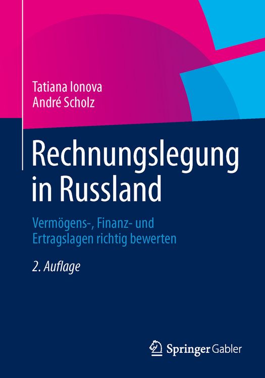 Produktbild: Rechnungslegung in Russland
