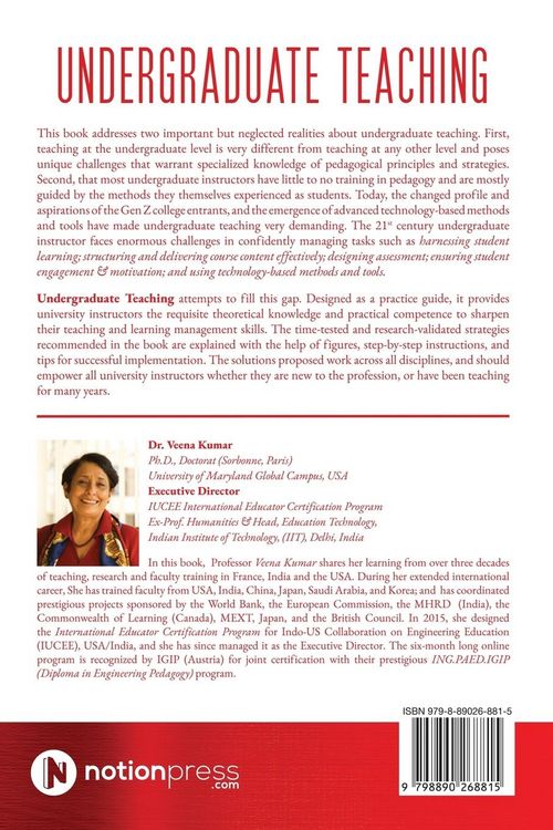 Produktbild: Undergraduate Teaching