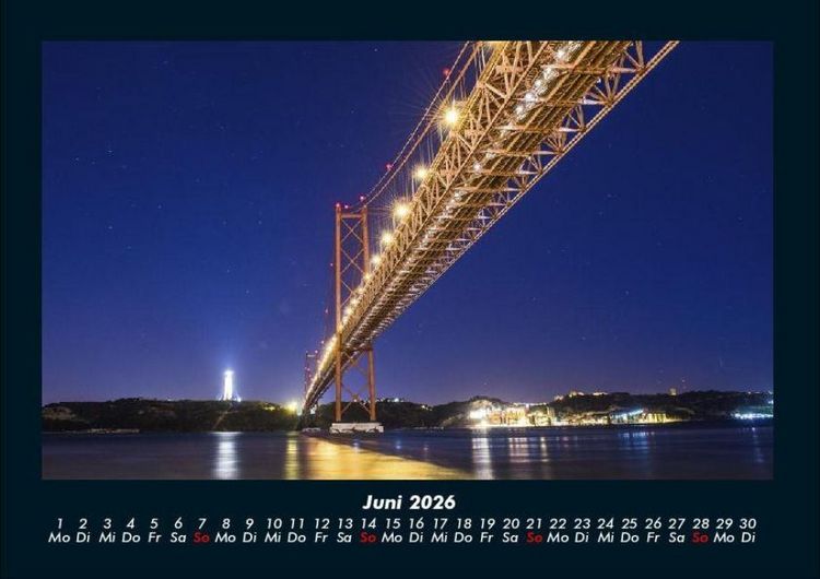 Produktbild: Lissabon 2026 Fotokalender DIN A4