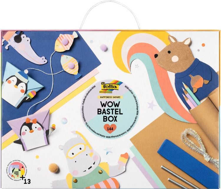 Produktbild: FOLIA&reg; Kreativ Box Happiness Safari