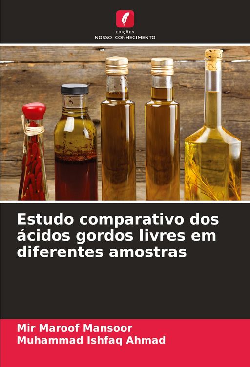 Produktbild: Estudo comparativo dos &aacute;cidos gordos livres em diferentes amostras