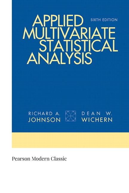 Produktbild: Applied Multivariate Statistical Analysis (Classic Version)