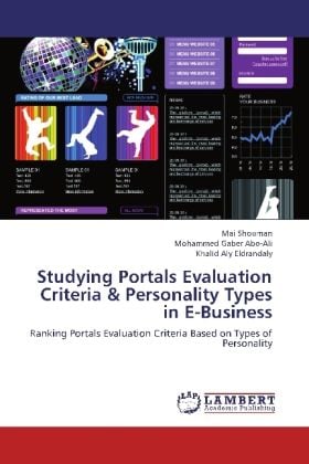 Produktbild: Shouman, M: Studying Portals Evaluation Criteria & Personali