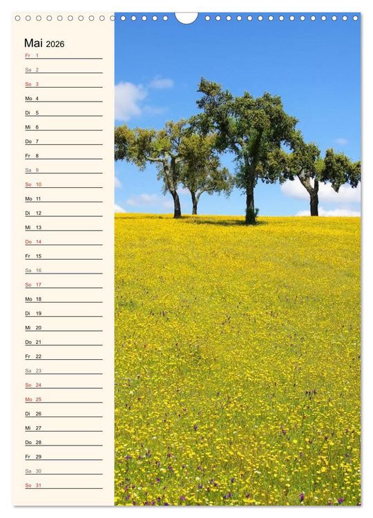 Produktbild: Portugal (Wandkalender 2026 DIN A3 hoch), CALVENDO Monatskalender