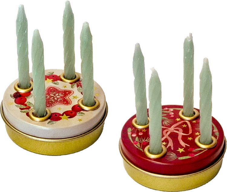 Produktbild: Mini-Adventskranz - Festliche Weihnachten, sort.i.D.