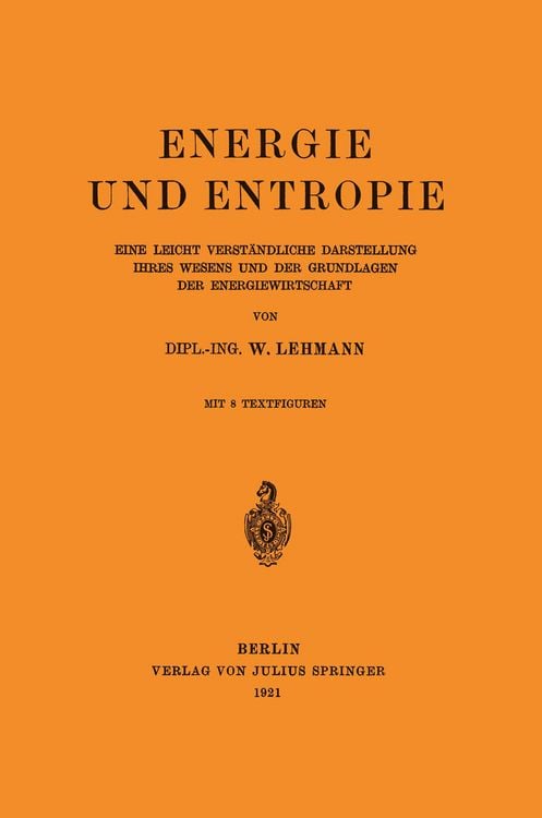 Produktbild: Energie und Entropie