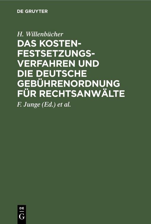 Produktbild: Das Kostenfestsetzungsverfahren und die Deutsche Geb&uuml;hrenordnung f&uuml;r Rechtsanw&auml;lte