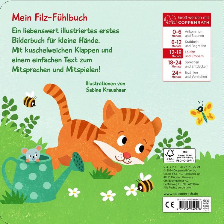 Produktbild: Wo ist Mama, kleine Katze? (F&uuml;hlen&begreifen)