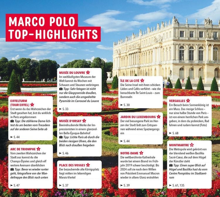 Produktbild: MARCO POLO Reisef&uuml;hrer Paris