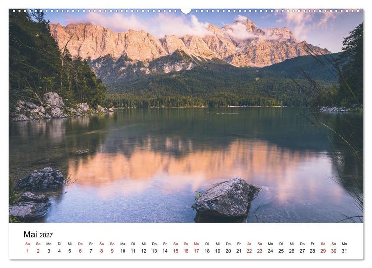 Produktbild: Magische Landschaften - Faszination Natur (Wandkalender 2027 DIN A2 quer), CALVENDO Monatskalender