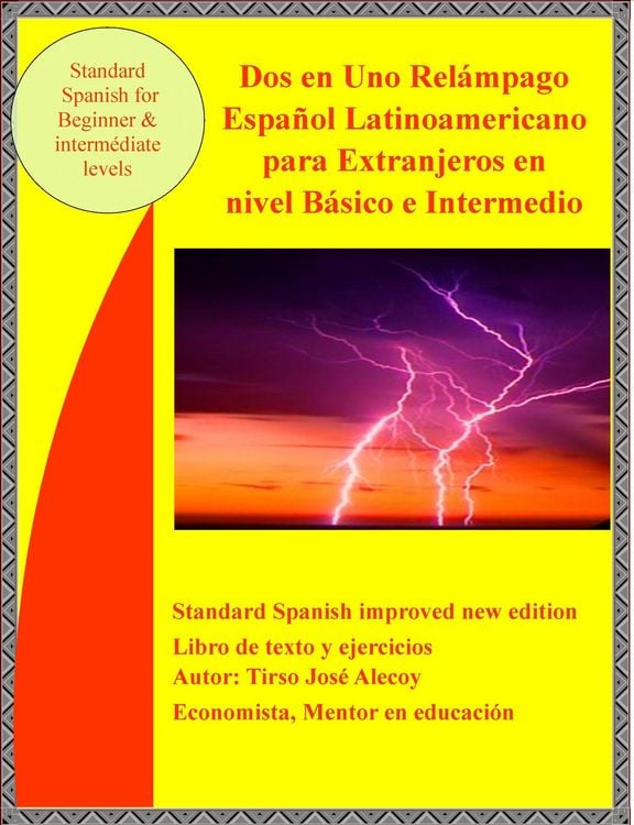 Produktbild: Dos en Uno Relampago Espanol Latinoamericano para Extranjeros en Nivel Basico e Intermedio (Autoayuda- Ebook, #6)
