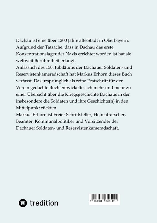 Produktbild: Dachauer Soldatengeschichte(n)