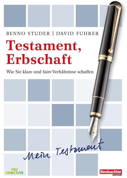 Produktbild: Testament, Erbschaft