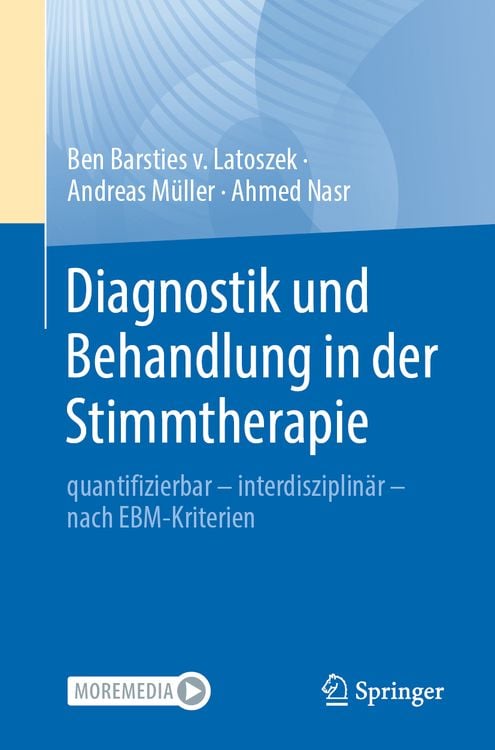 Produktbild: Diagnostik und Behandlung in der Stimmtherapie
