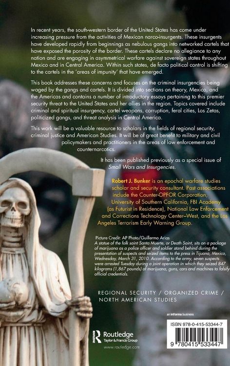 Produktbild: Criminal Insurgencies in Mexico and the Americas