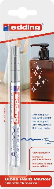 Produktbild: edding Glanzlackmarker 751 silber 1-2mm