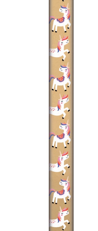 Produktbild: Geschenkpapier "Einhorn"