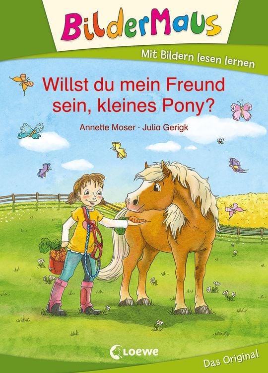Bild vom Artikel Bildermaus - Willst du mein Freund sein, kleines Pony? vom Autor Annette Moser