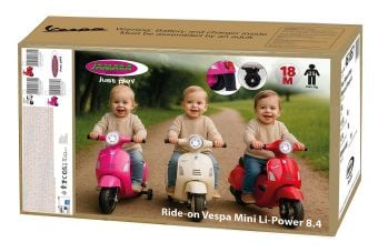 Produktbild: Ride-on Vespa Mini rot Li-Power 8.4