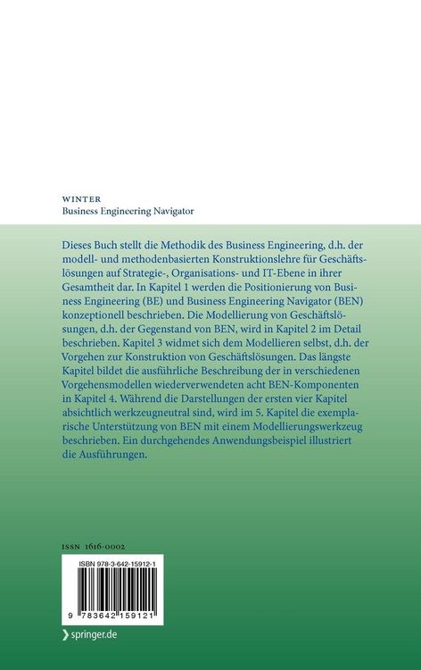 Produktbild: Business Engineering Navigator