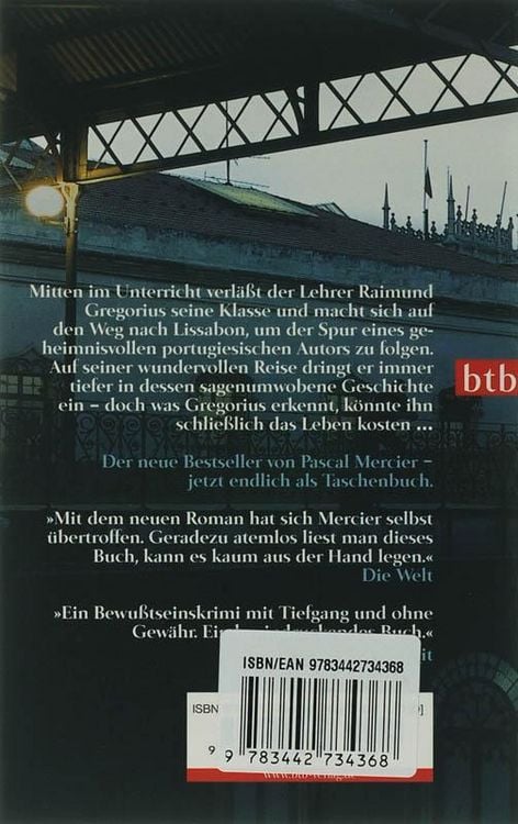 Produktbild: Nachtzug nach Lissabon