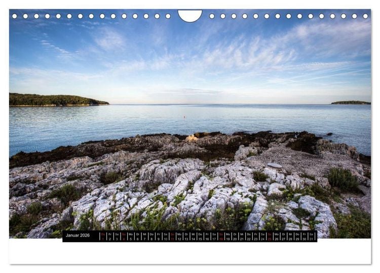 Produktbild: Istrien, der Flair des S&uuml;dens (Wandkalender 2026 DIN A4 quer), CALVENDO Monatskalender